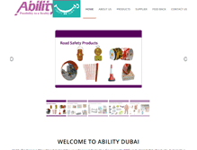 Tablet Screenshot of abilitydubai.com